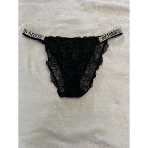 NWOT Victoria's Secret Black Lace Bikini